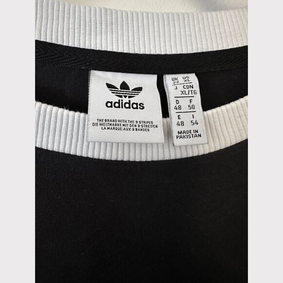 Adidas Women's 3 Stripes Dress Black - Picture 5 of 12
